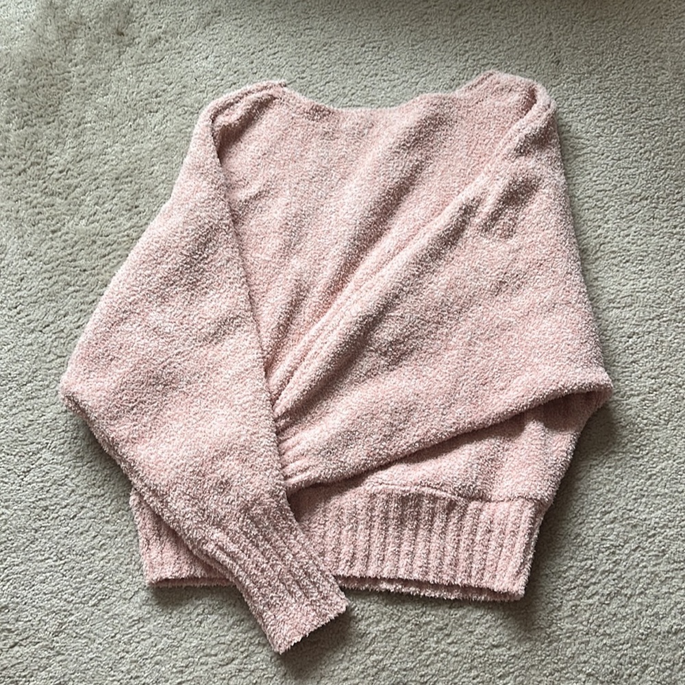 Ruby moon pink sweater